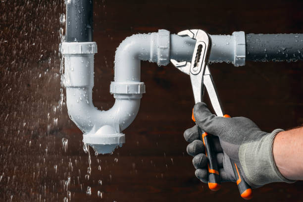 Professional Sewer Line Repair technician working in Goodrich, MI